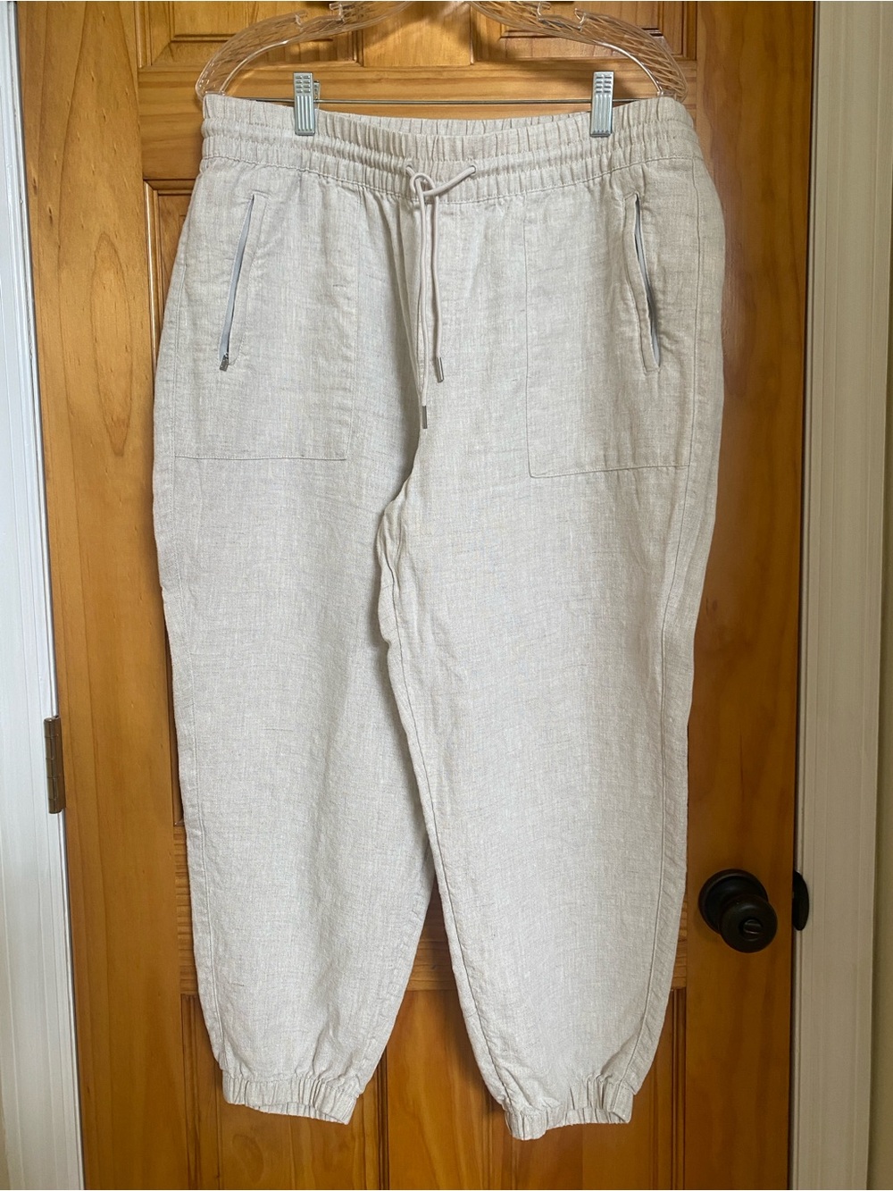 Athleta Linen-Blend Joggers